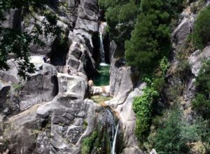 Cascata do Arado, a waterfall in Peneda Geres National Park