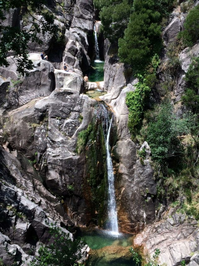 Cascata do Arado, a waterfall in Peneda Geres National Park