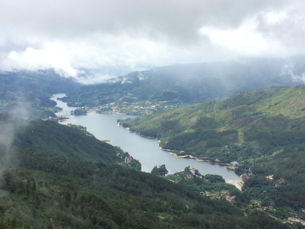 View of Peneda Geres National Park, viewed from Miradouro do Pedra Bela